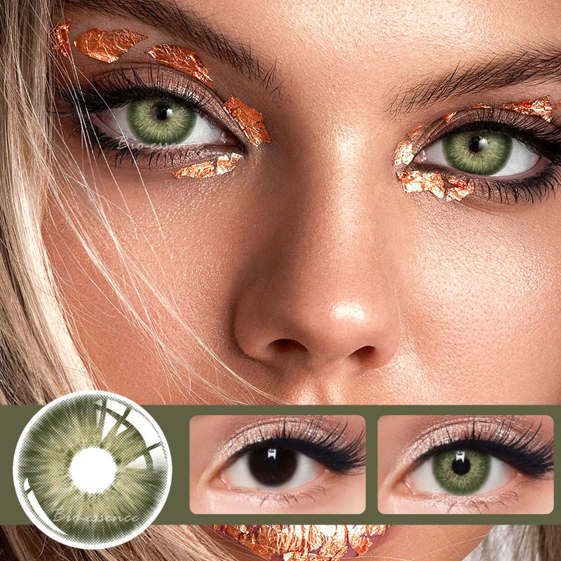 Lente de contato Colorida - Pittaya Verde