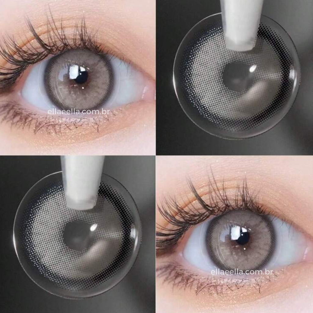 Lente de contato Anual - Lemon Gray