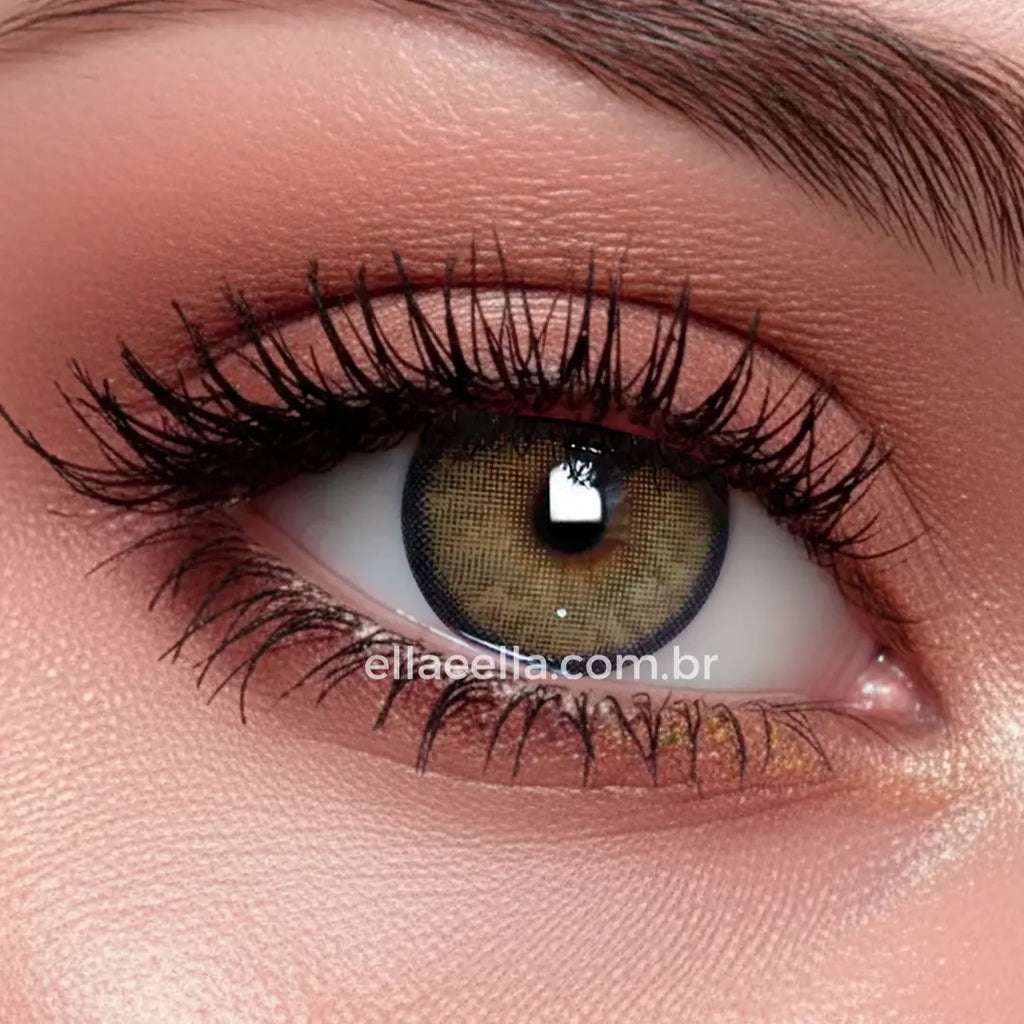 Lente de Contato Anual - Sienna Green