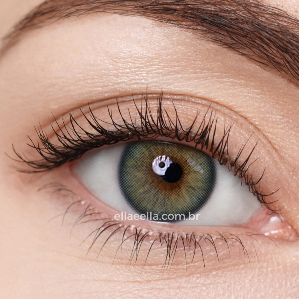 Lente De Contato Anual - Golden Esmerald