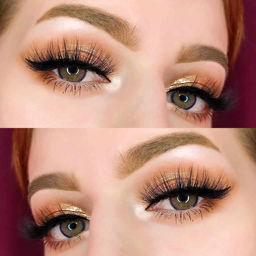 Lente de Contato Anual - Sienna Green