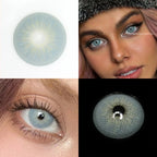 Lente de Contato Anual - Chelsea Soft Gray (Pupila Reduzida)