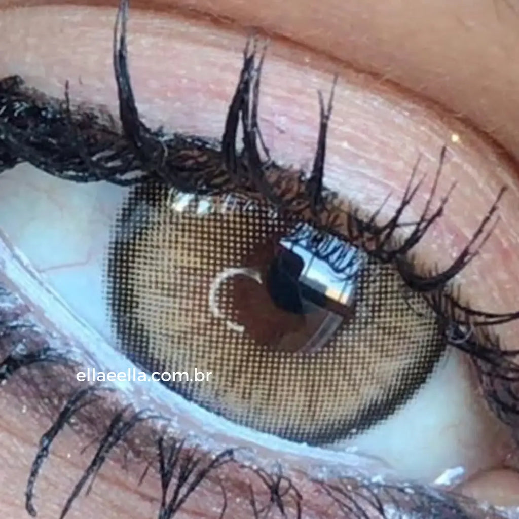 Lente de Contato Anual- Diamond Brown