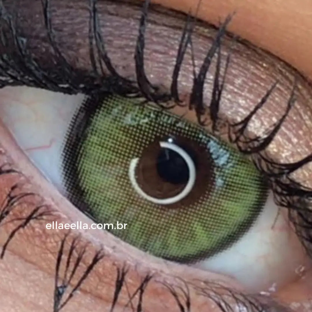 Lente de Contato Anual- Diamond Green