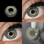 Lente de Contato Colorida, Genetic Cinza