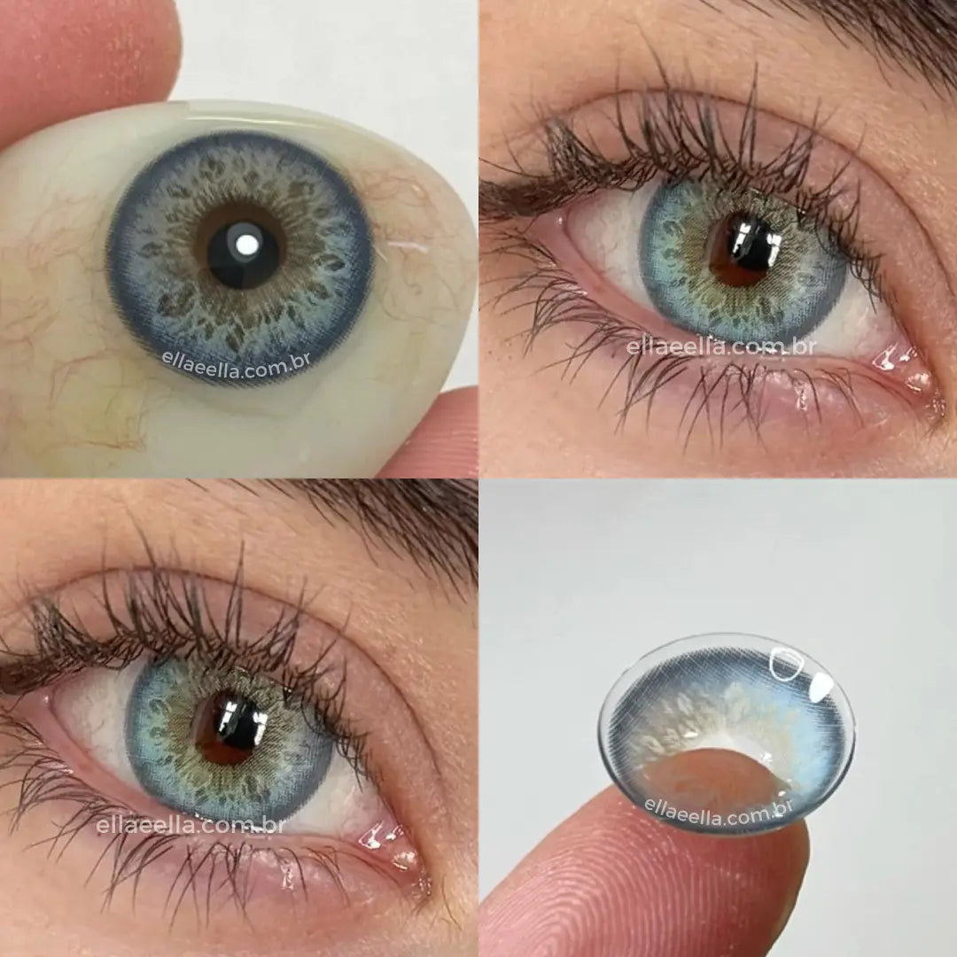 Lente De Contato Anual - Rome Blue