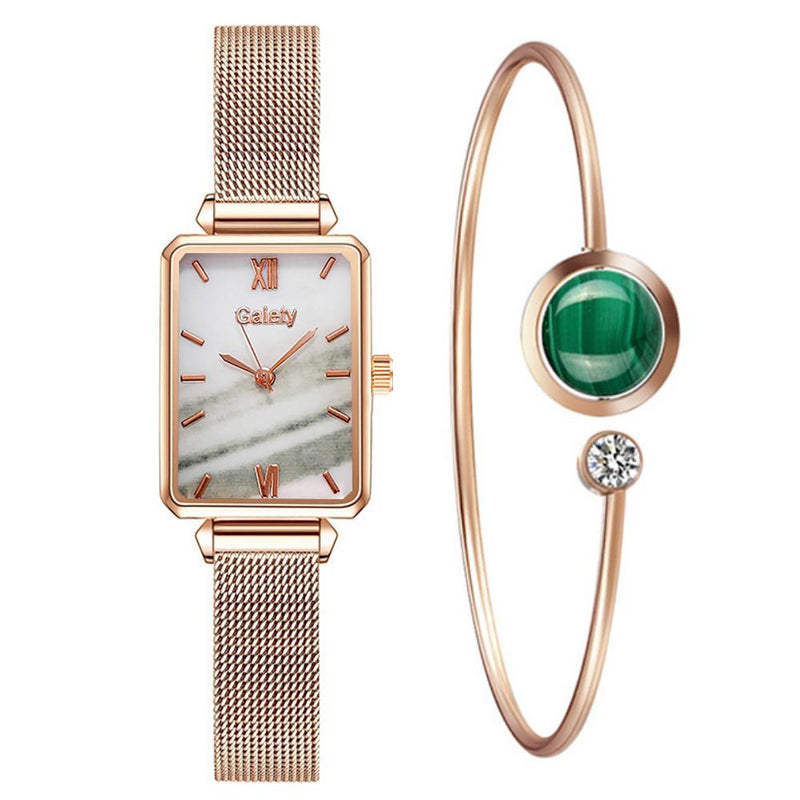 Relógio Feminino + Bracelete - Gaiety